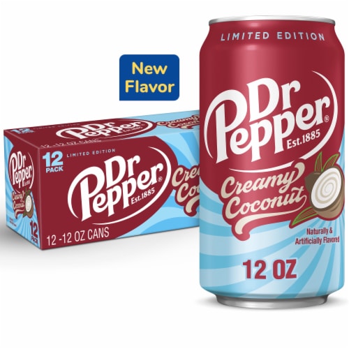 Dr Pepper Creamy Coconut Soda - Classic Coconut Chill