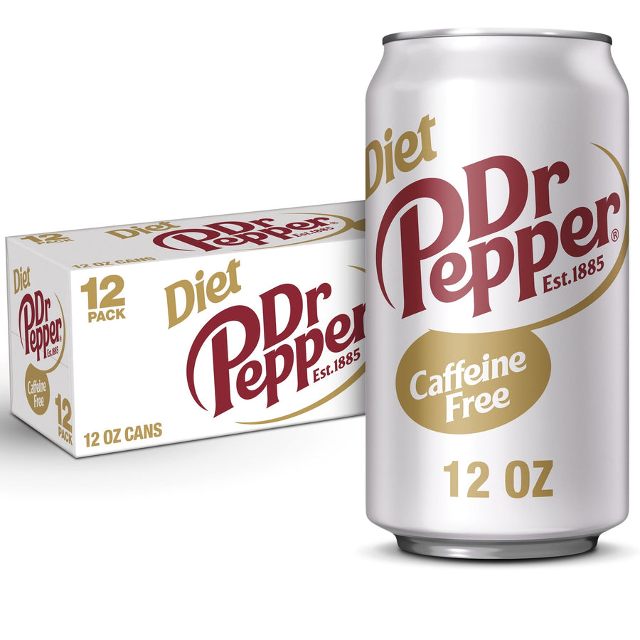 Caffeine Free Diet Dr Pepper Soda - Crisp Pepper Choice
