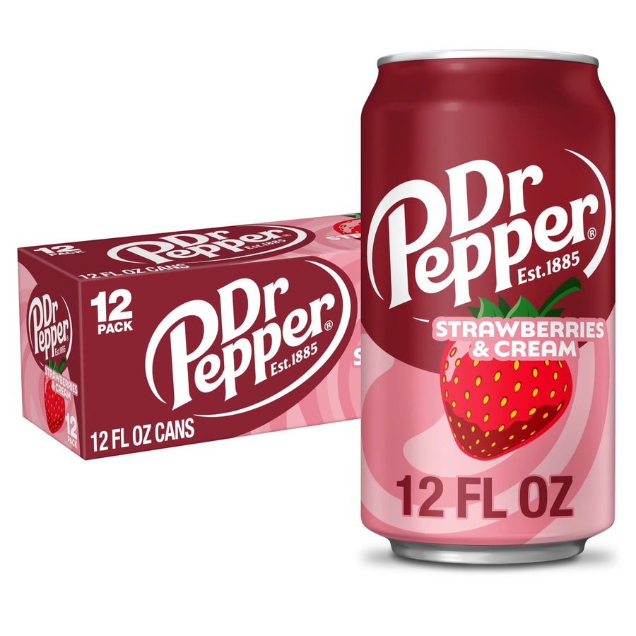 Dr Pepper Strawberries & Cream Soda - Bright Soda Mix